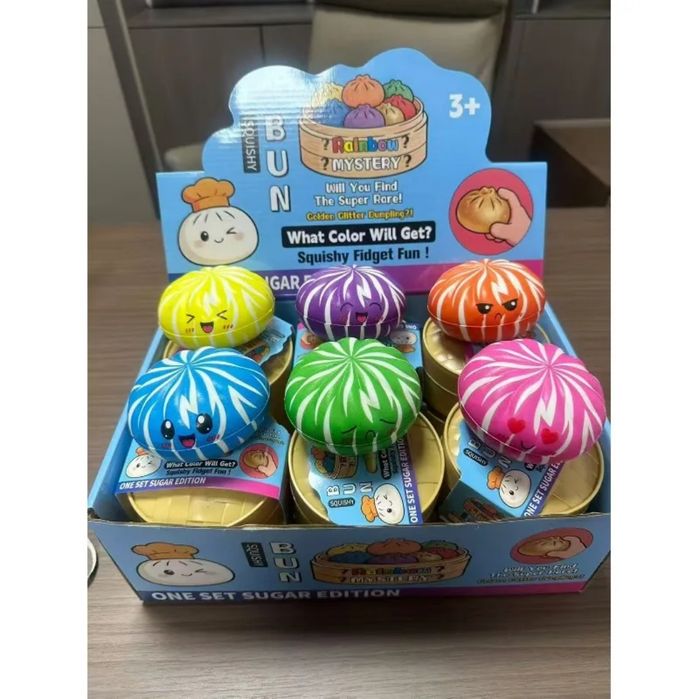 Хит 2026! Squishy dumpling на едро и дребно китайски хляб различни модели
