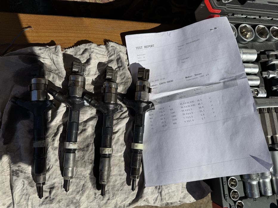 Форсунки от hilux