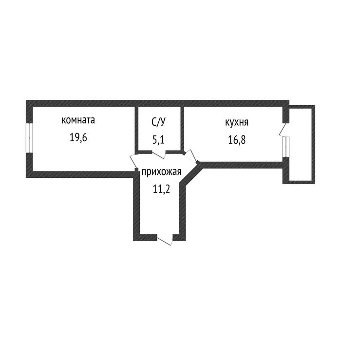 Продажа 1-комнатной квартиры