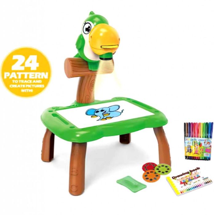 Детска масичка за рисуване с вграден проектор