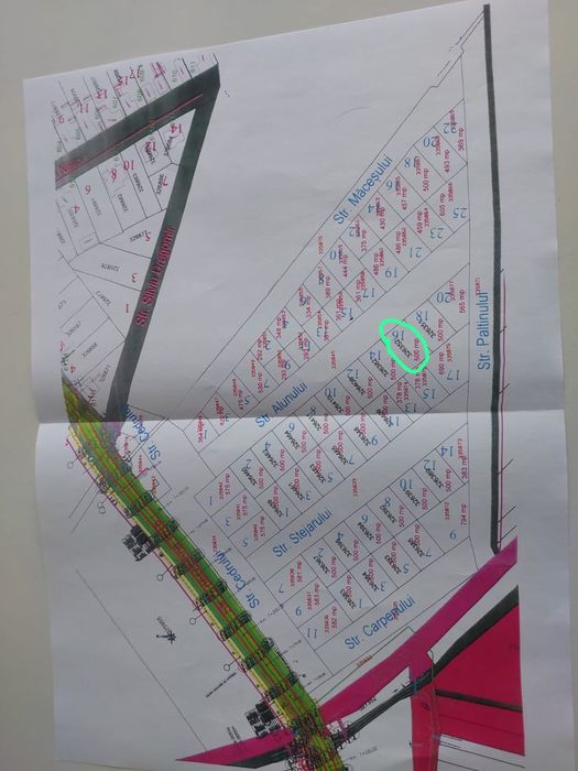 Teren casa cartier nou Horia(Arad)