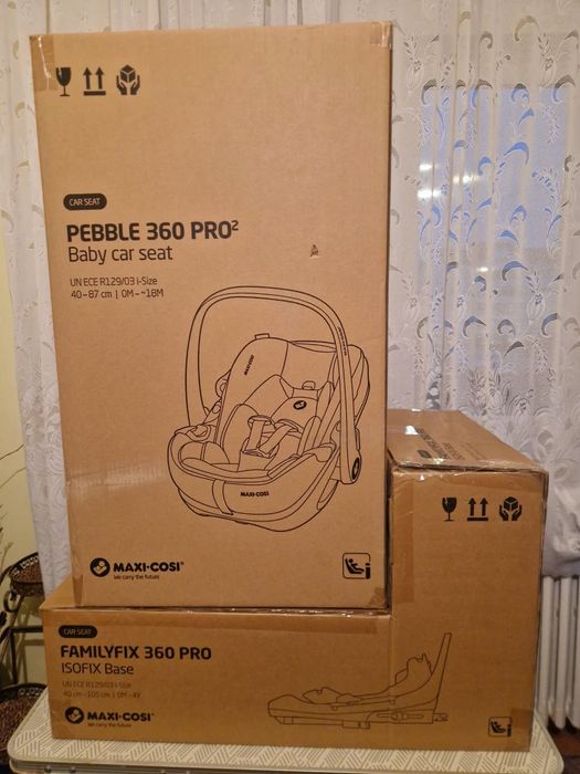 Maxi-Cosi Pebble360 pro2 + baza Family360 pro