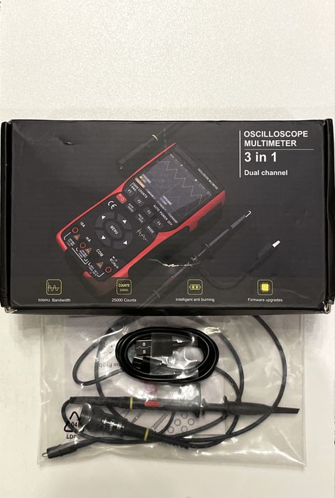 Multimetru de precizie cu osciloscop, nou