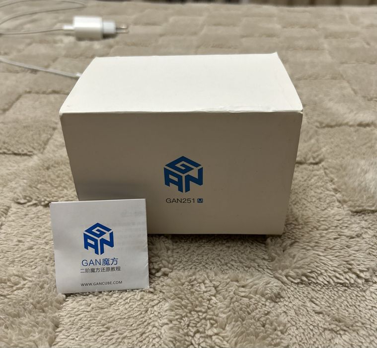 Кубик Рубик gan 2x2 магнитный,оригинальный коробка бор