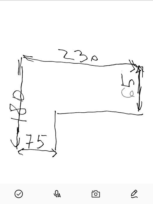 Vând coltar extensibil reversibil