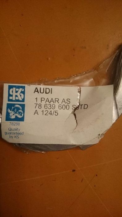 Полукольца на ауди