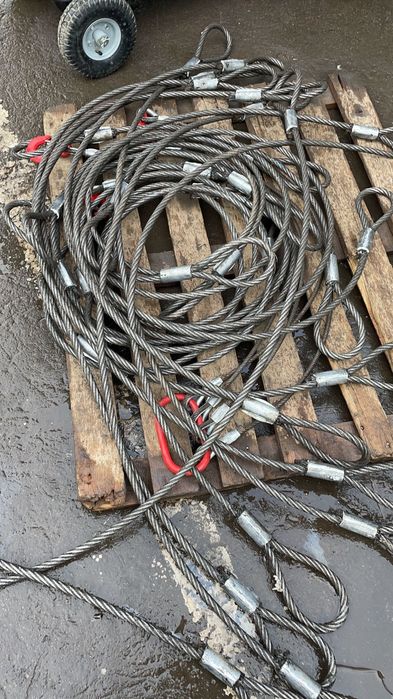 Удавка металлическая тросовая