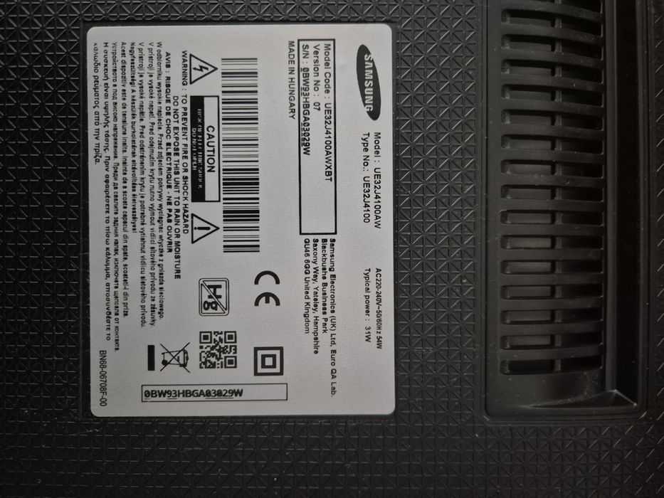 Tv Samsung UE32J4100AW