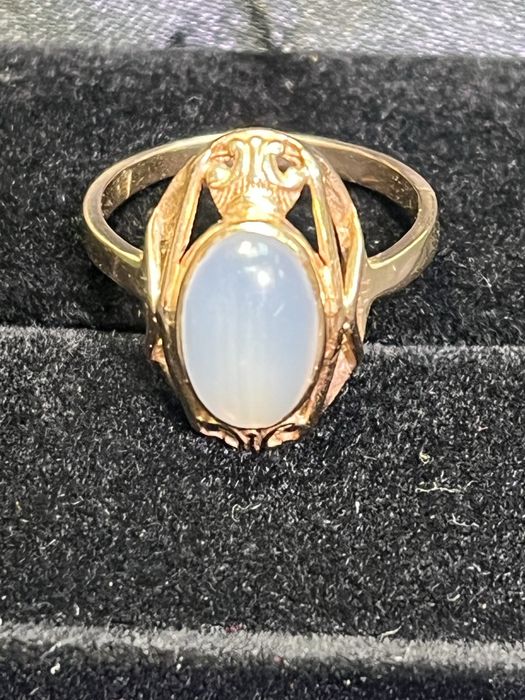 Пръстен златен 14 к 585 zlaten prasten Gold