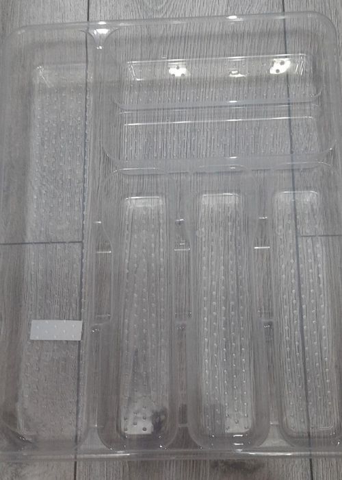 Organizator Tava de tacamuri, Transparent 38 x 30 cm, Nou!