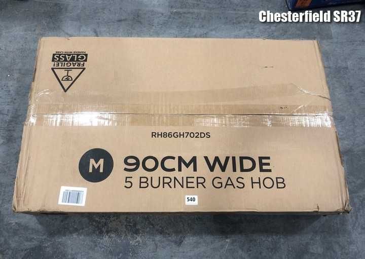 Нов! Котлони за вграждане/ газов плот RUSSELL HOBBS 90 см.