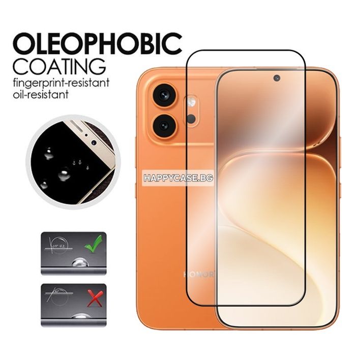 Honor 600 Pro / 600 / 600 Lite / OG Premium Full Glue Стъклен протектор за екран с цяло лепило