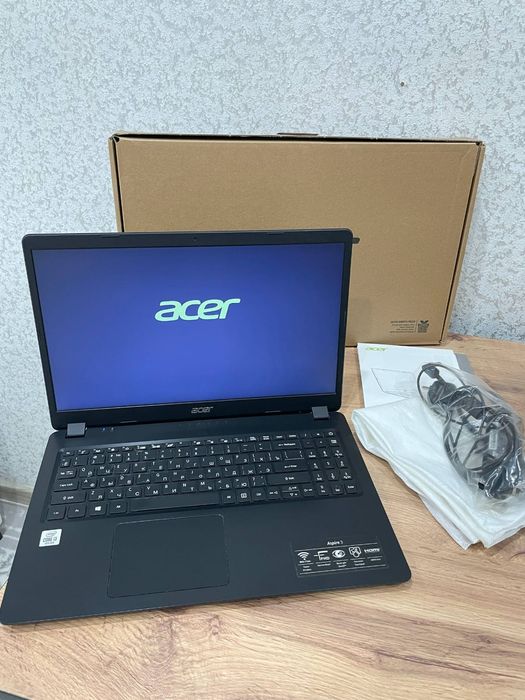 Acer ноутбук, ssd/коробка/документы
