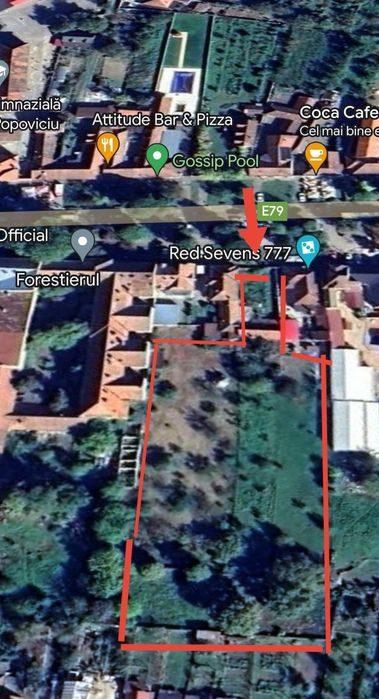 Teren 5000 mp centru Beius