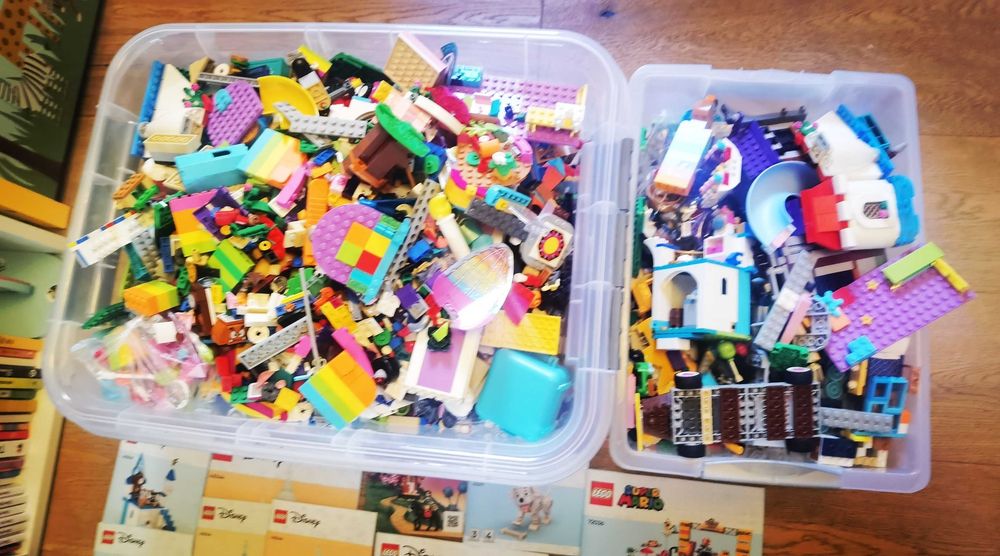 Seturi lego la vrac, piese + figurine