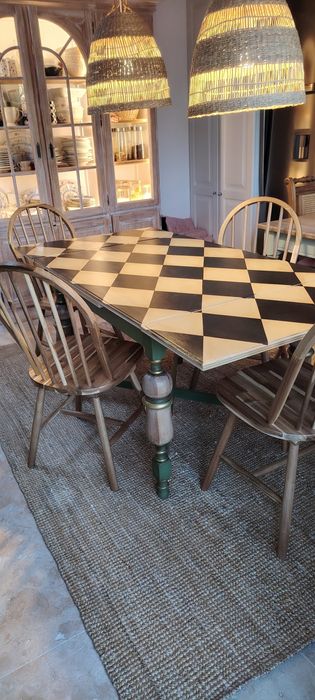 Masa lemn extensibila