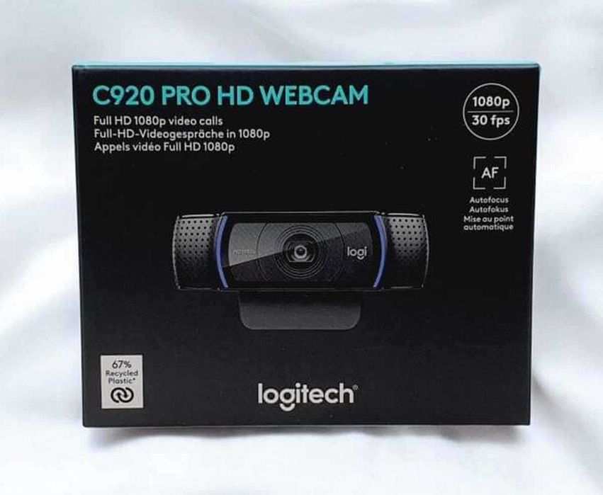 Camera Web LOGITECH C920 PRO Full HD 1080p Noua Sigilata Garantie 2ani