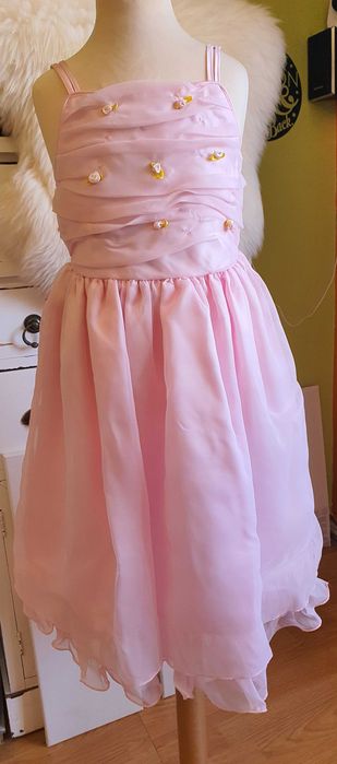 Rochita roz de printesa varsta 5 ani Nou