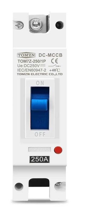 Siguranta MCCB DC 160A pentru PV si baterii LiFePo4