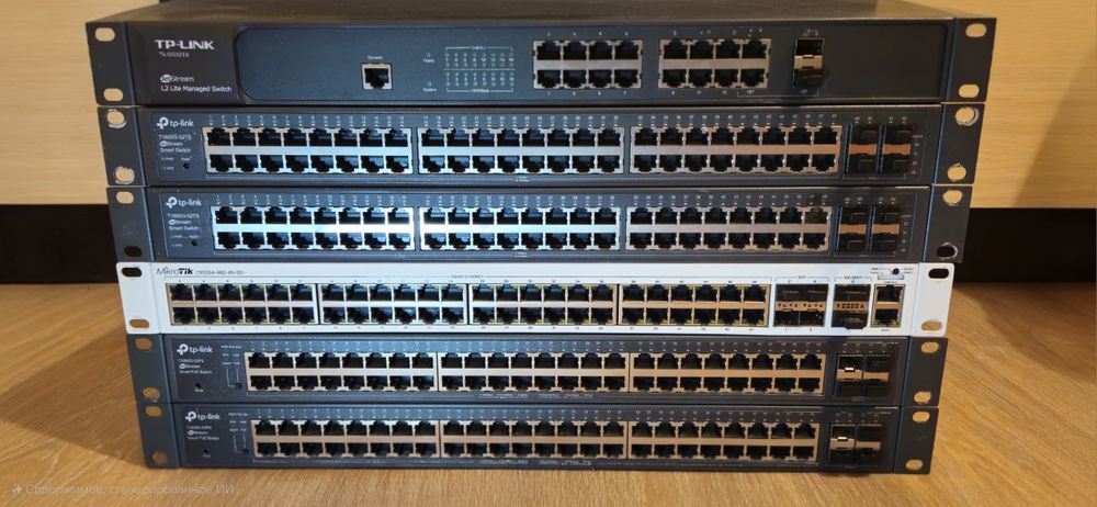 Коммутаторы POE TP-Link T1600G-52PS,Mikrotik