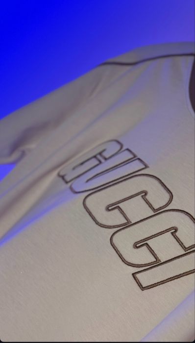 Tricou Gucci negru / bej L XL