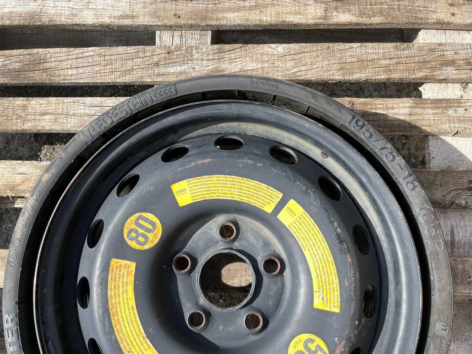 195/75/18 резервна джанта патерица 5х130 Audi Q7 Touareg Cayenne