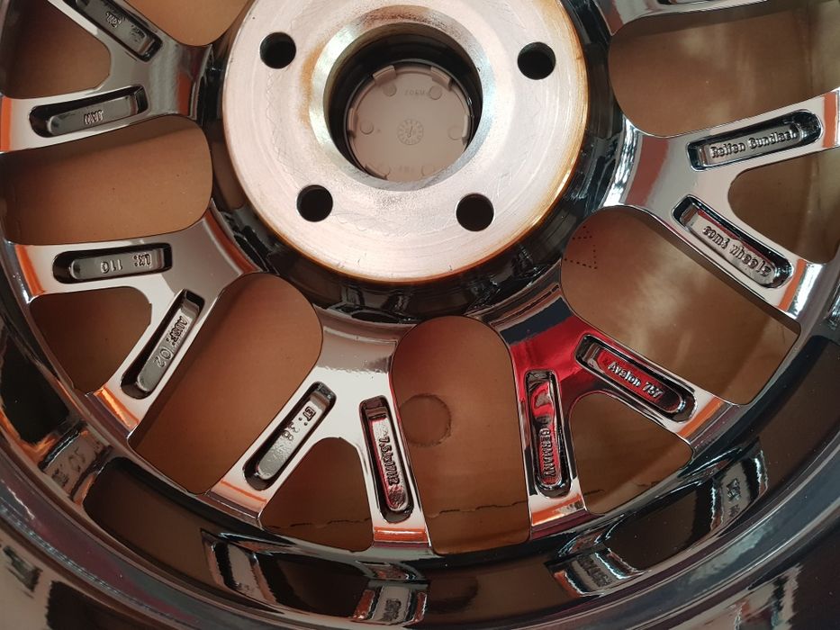 jante de aliaj pentru opel si saab marca com4wheels pe 18 full crom