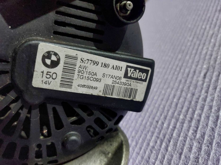 Alternator 150A BMW E87 E90 - E93 Motor 2.0D Cod 7799180