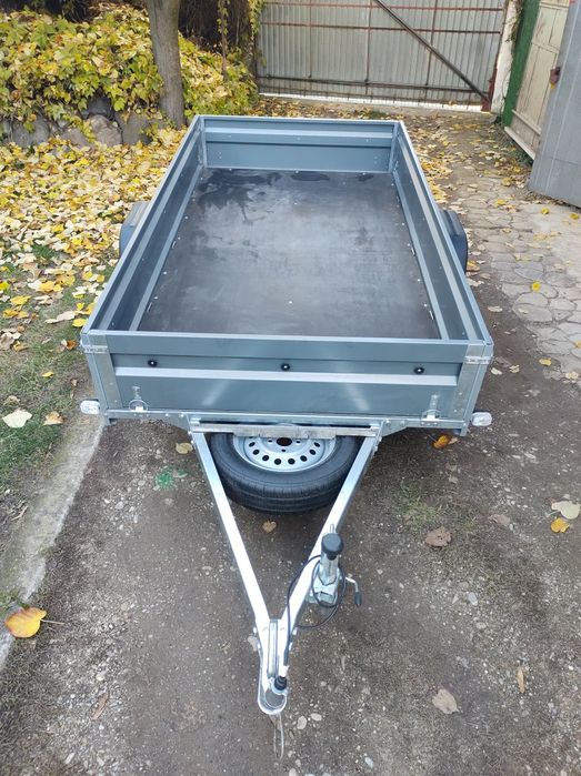 Remorcă 750 kg, nouă, înmatriculată