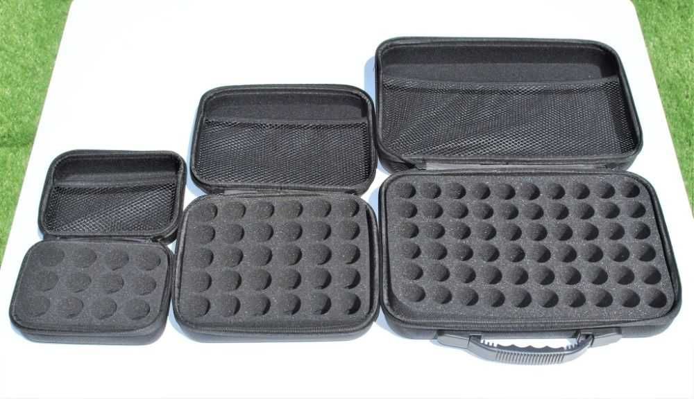 Geanta uleiuri esentiale pentru 12 uleiuri cu fermoar