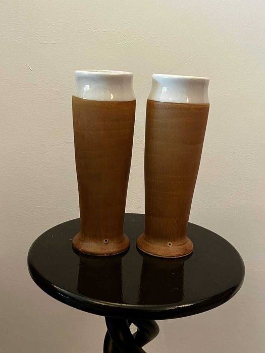 Doua piese ceramice Franta marcate bibelouri bibelou figurina ieftine