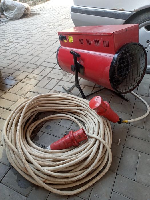Продам новый тепловентилятор с кабелем