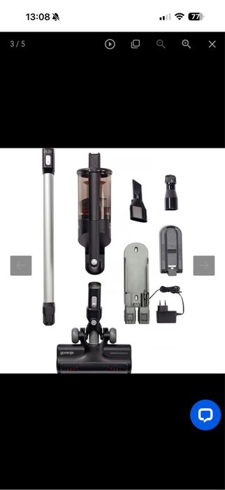 Безкабелна прахосмукачка Gorenje