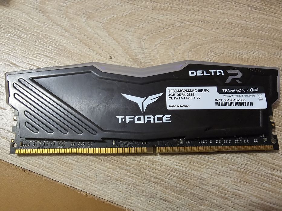 T-Force Delta R 4GB DDR4 RAM