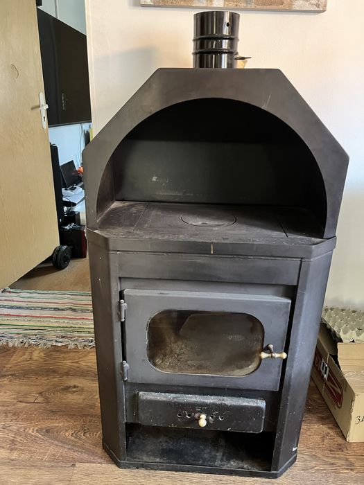 Печка с видна риза 17kW