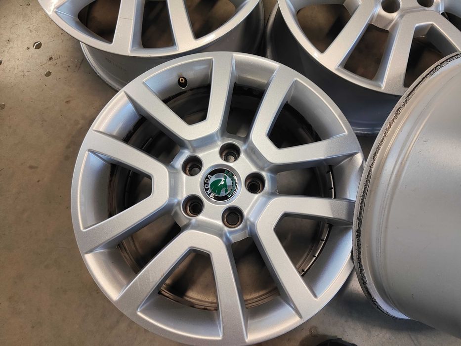 4бр.алуминиева джанта 17цола за Skoda 5x112