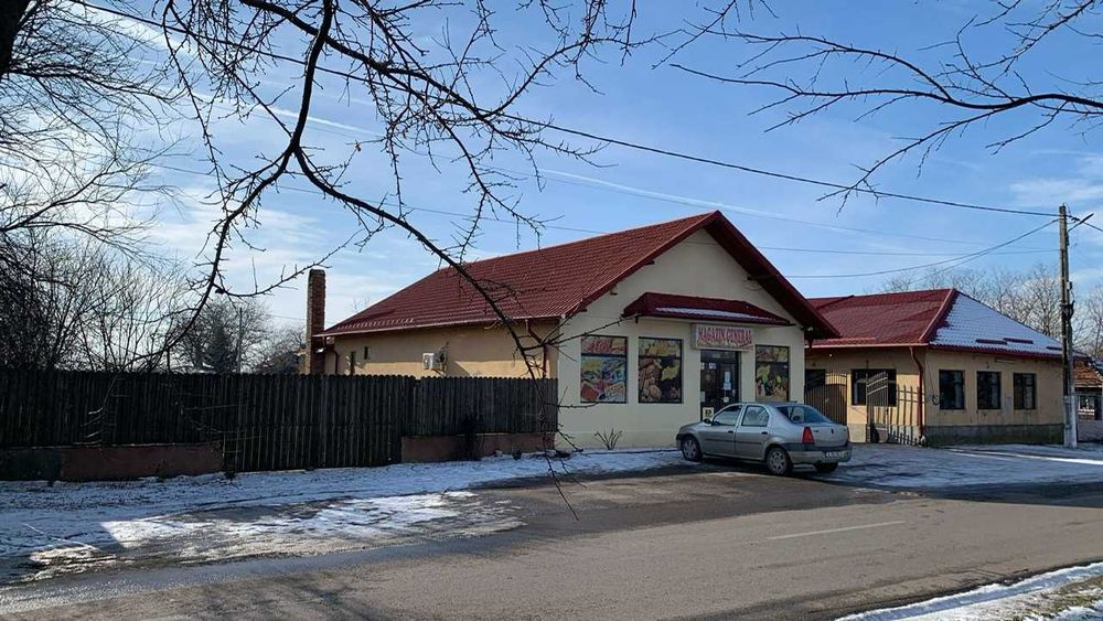 Proprietate mixtă -multifunctionala (casa + 2 spatii comerciale, teren 1780mp)