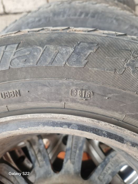 Дискі R 15 сатылады покришкасымен