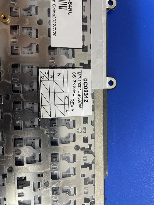 Клавиатура для ноутбука Lenovo ThinkPad X240