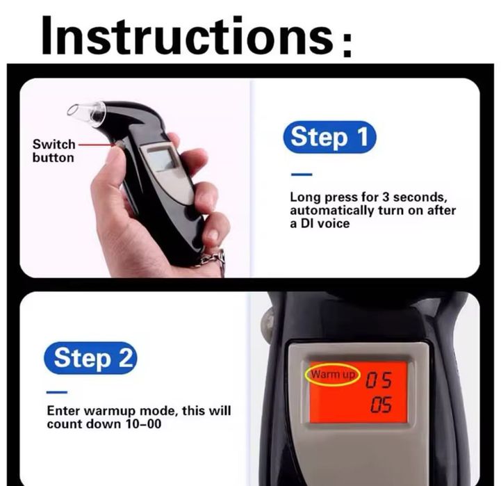 Мини Дрегер – Тестер за Алкохол авто кола