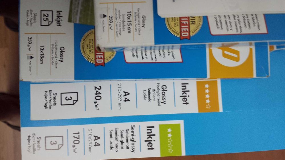 фотобумага формата А4А5А6 Canon Epson HP