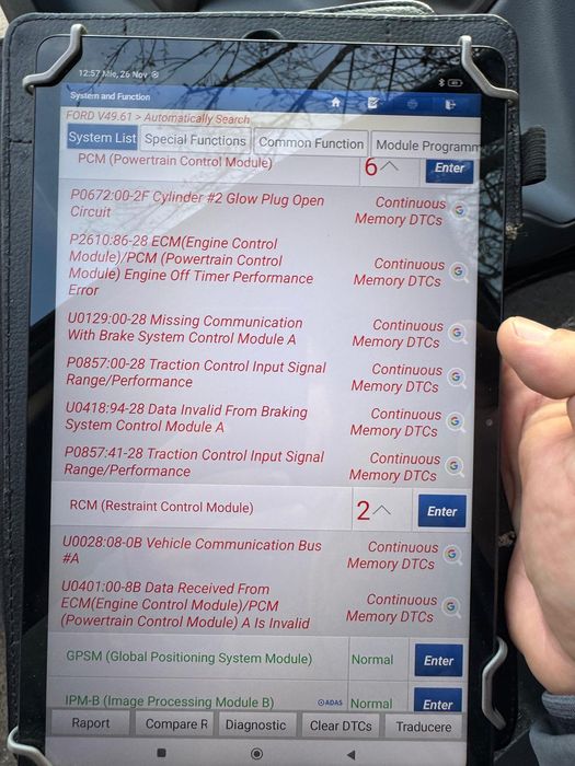 Tester auto la DOMICILIU , mecanica usoara NonStop