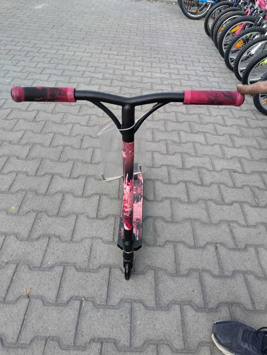 BYOX Детска тротинетка stunt SHOCK червен