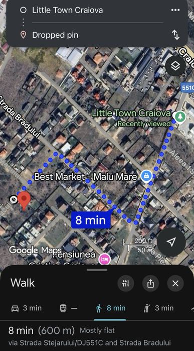 Teren 855m Selgros/Casa Noastra/Little Town Craiova