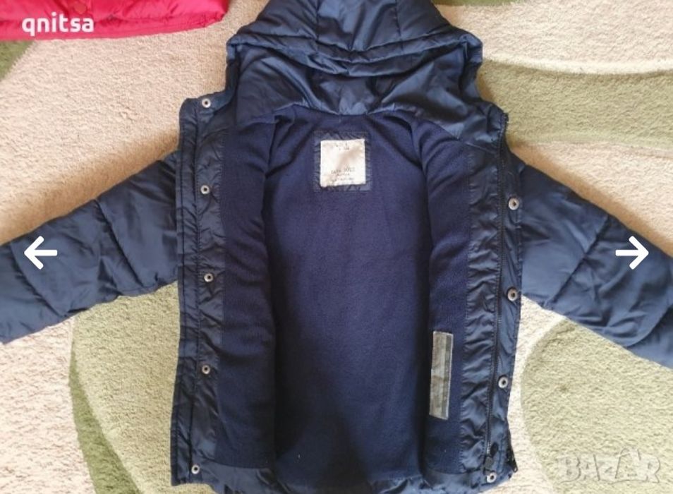 Детски зимни якета Zara