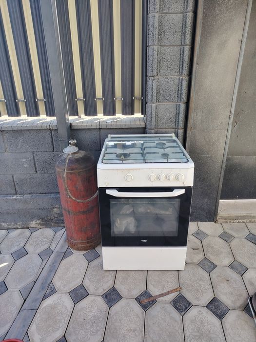 Электро газовая плита