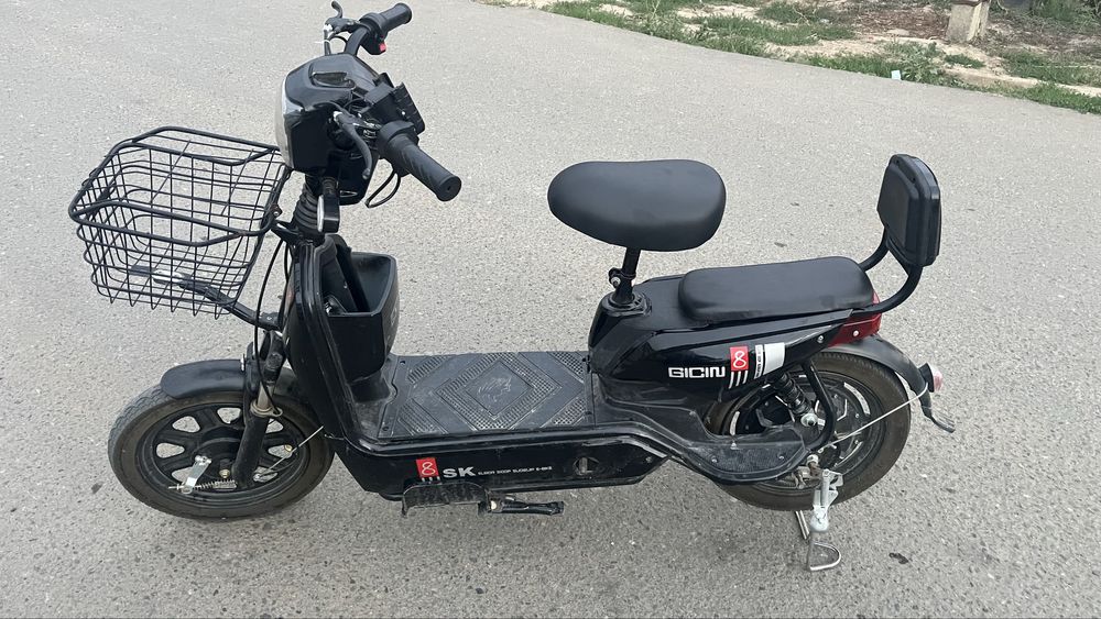 Электовелосипед в рабочем состоянии