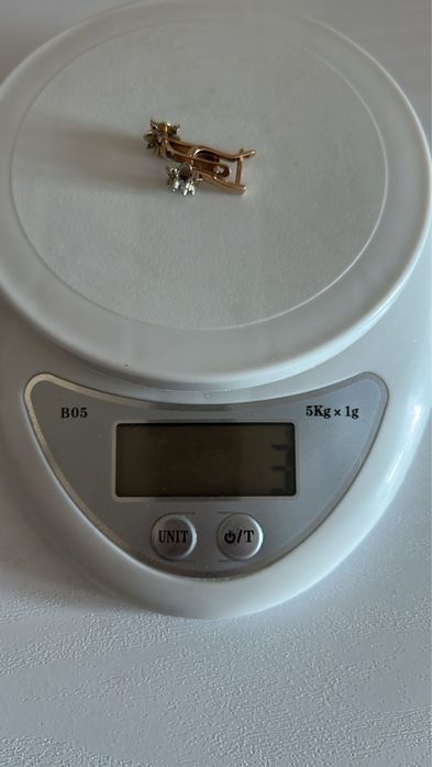 Серьги золотые 3 гр
