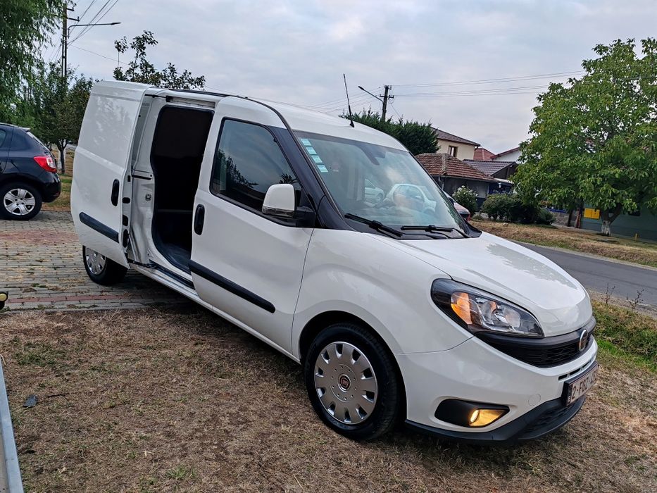 Fiat Doblo MAXI Cargo 3 locuri-An 2021-Klima/Tempomat 1.6 Multijet KM Certificați  Euro 6!