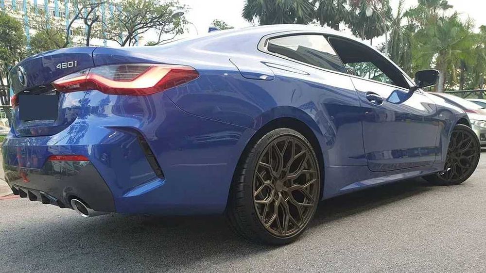 Jante R17 5x112 Vossen Bronze HF-2 Style | Audi BMW Mercedes VW Skoda